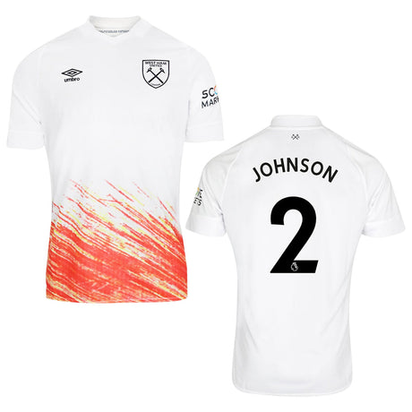 Ben Johnson West Ham 2 Jersey - Kit Captain