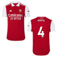 Ben White Arsenal 4 Jersey - Kit Captain