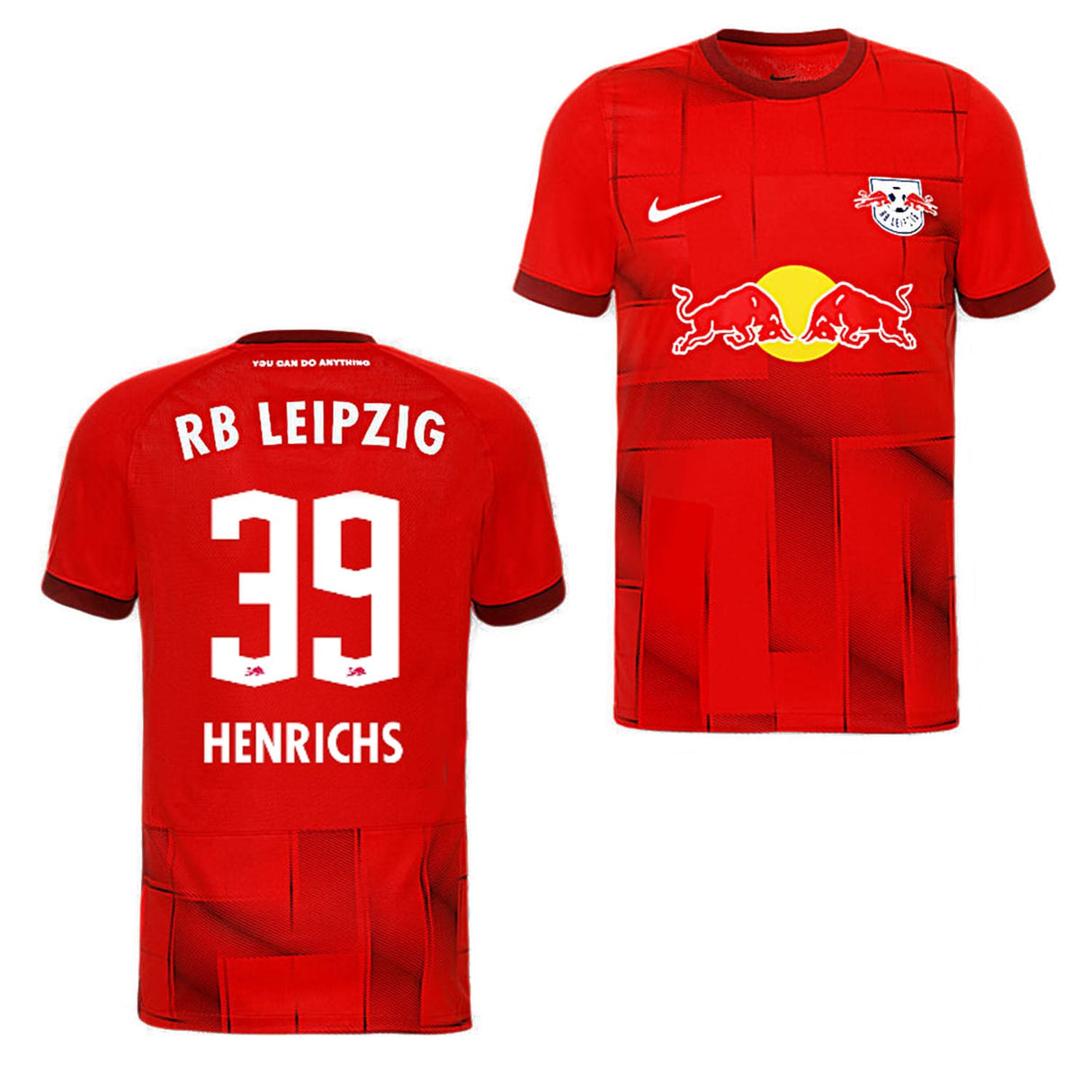 Benjamin Henrichs RB Leipzig 39 Jersey - Kit Captain