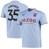 Cameron Archer Aston Villa 35 Jersey - Kit Captain