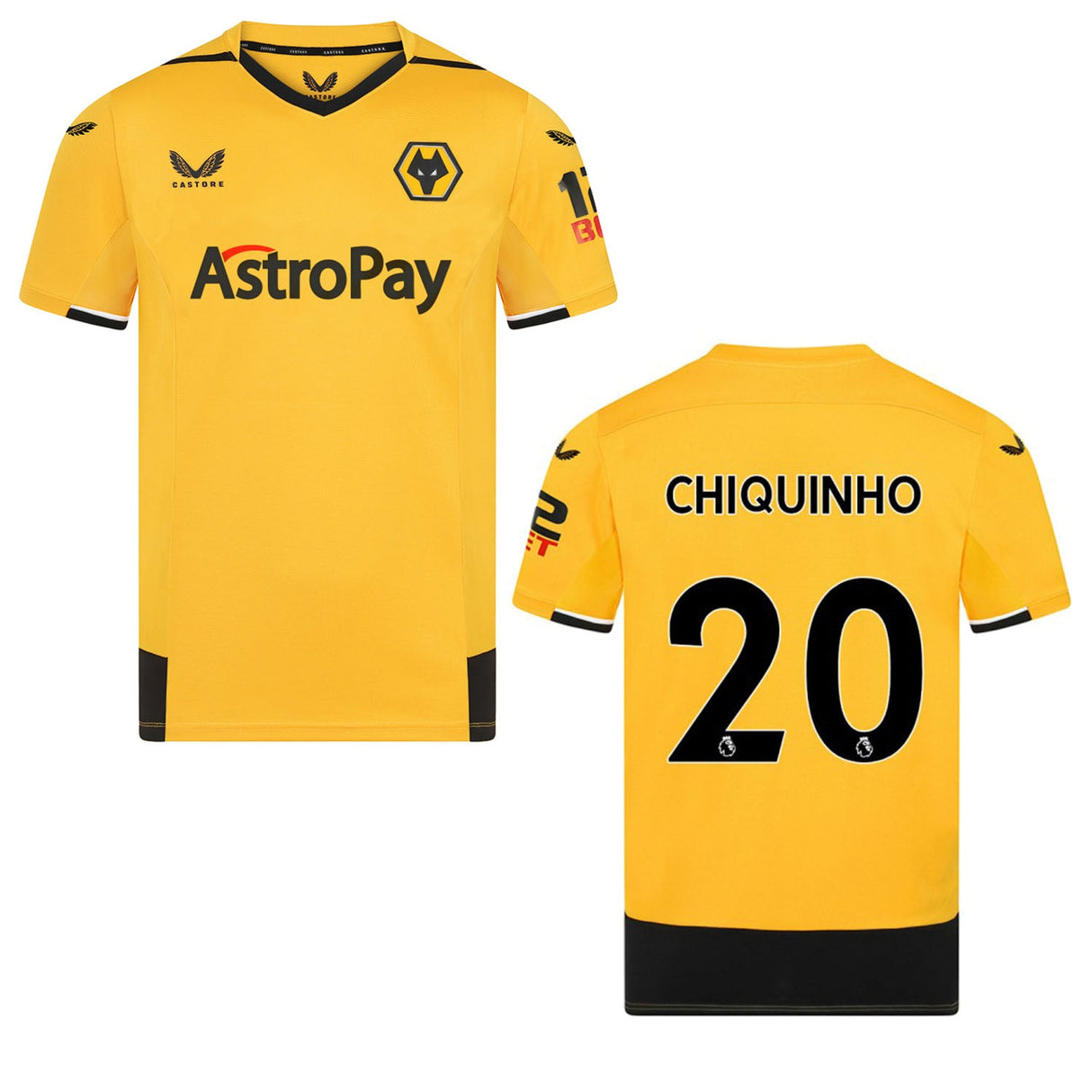 Chiquinho Wolves 20 Jersey - Kit Captain