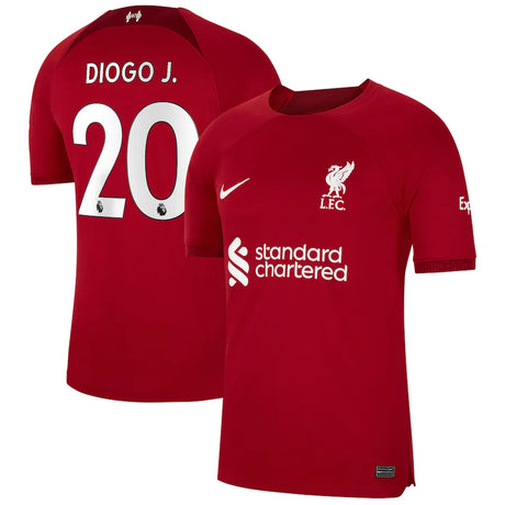 Diogo Jota Liverpool 20 Jersey - Kit Captain