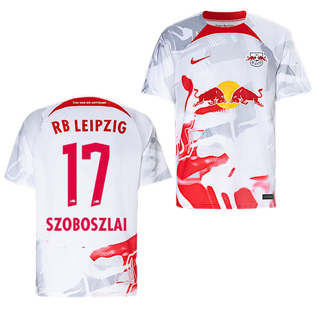 Dominik Szoboszlai RB Leipzig 17 Jersey - Kit Captain