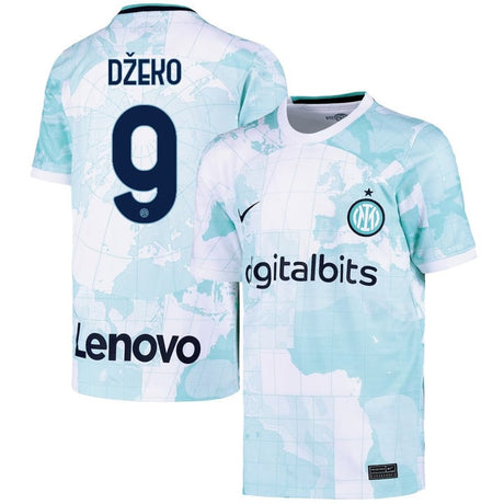 Edin Džeko Inter Milan 9 Jersey - Kit Captain