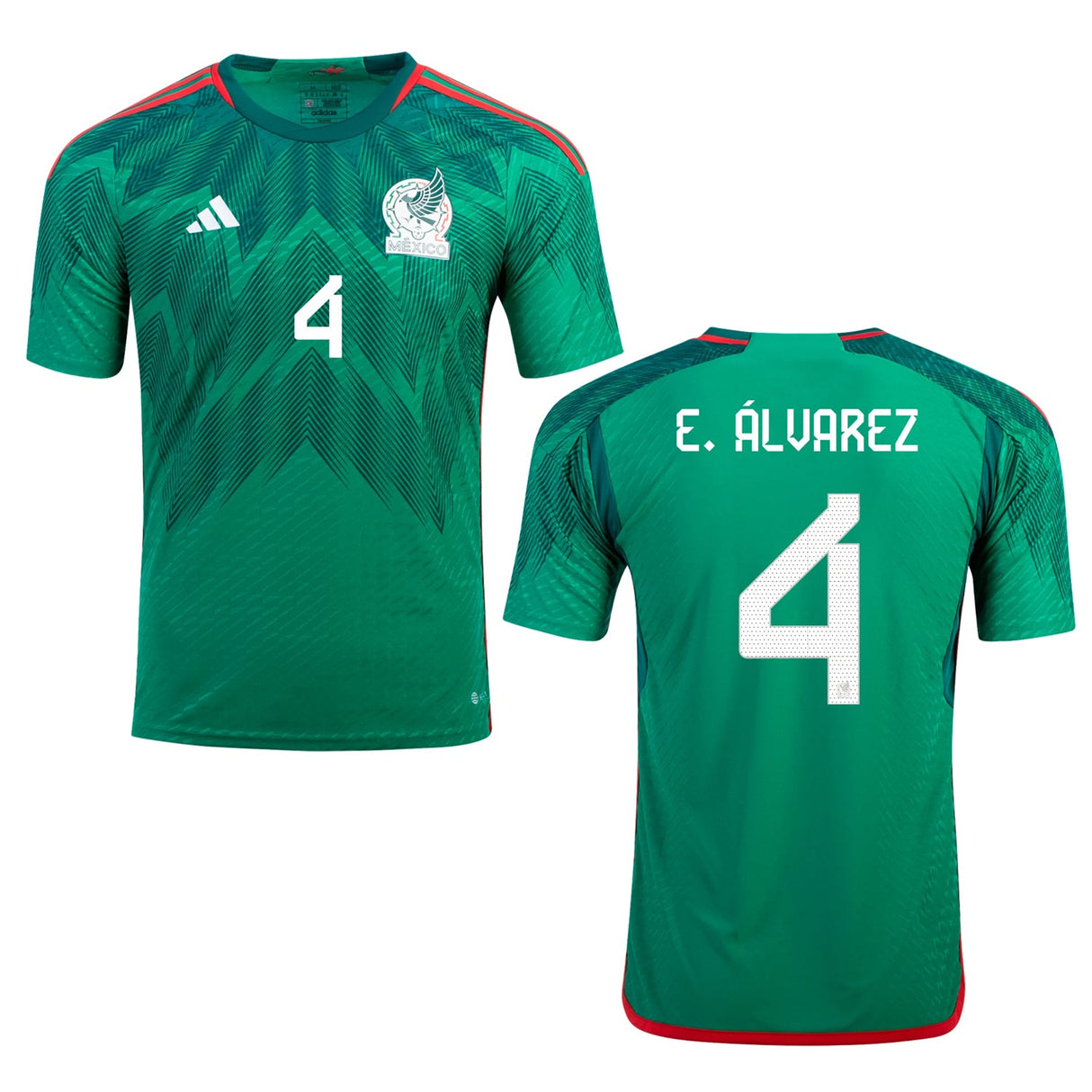 Edson Alvarez Mexico 4 FIFA World Cup Jersey - Kit Captain