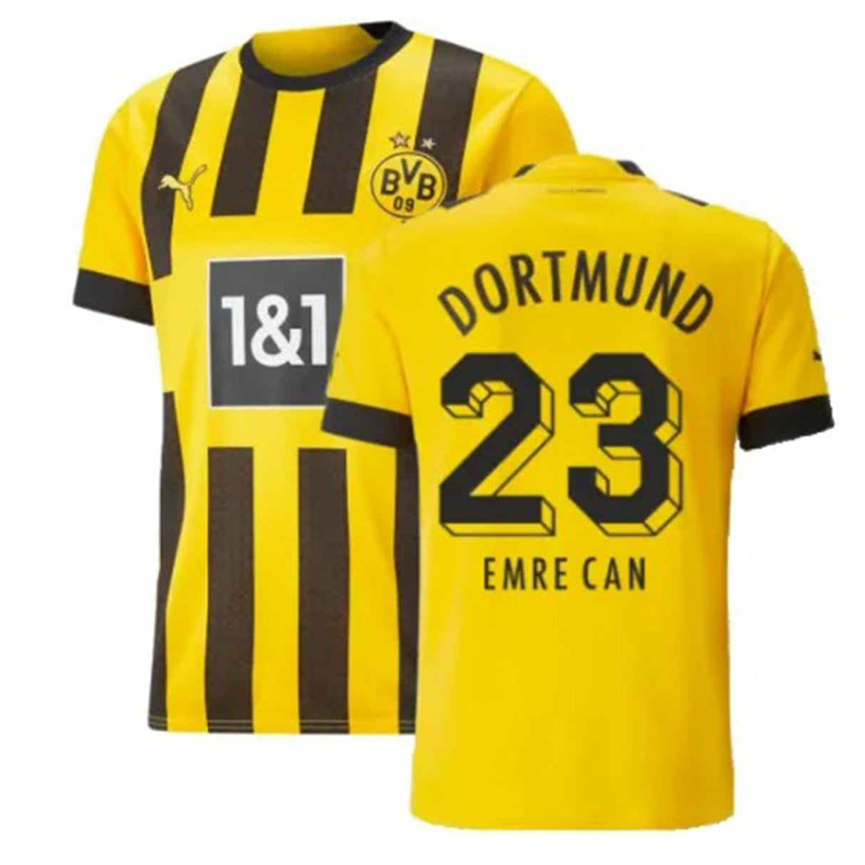 Emre Can Borussia Dortmund 23 Jersey - Kit Captain