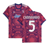 Fabio Cannavaro Juventus 5 Jersey - Kit Captain