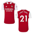 Fabio Vieira Arsenal 21 Jersey - Kit Captain