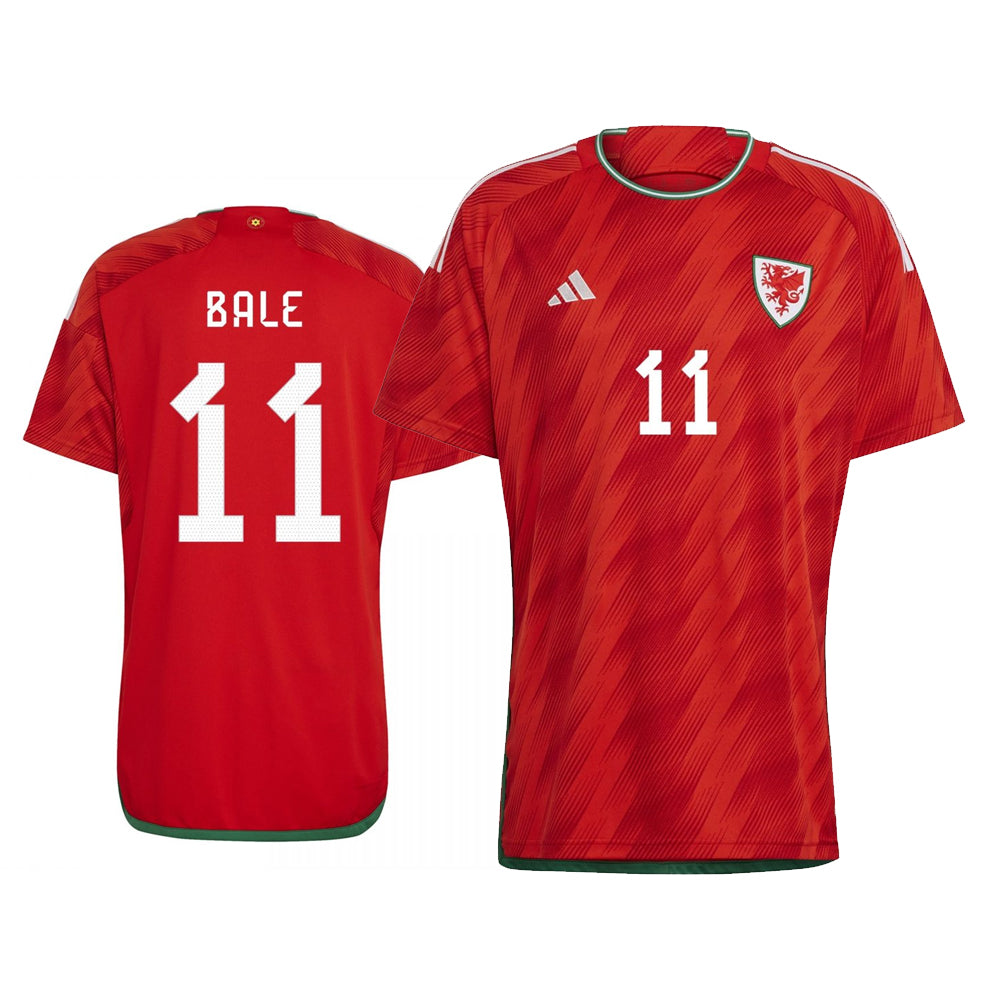 Gareth Bale Wales 11 FIFA World Cup Jersey - Kit Captain