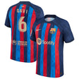 Gavi Barcelona 6 Jersey - Kit Captain