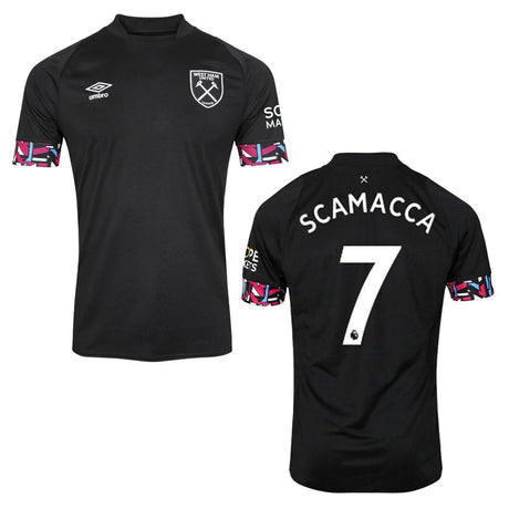 Gianluca Scamacca West Ham 7 Jersey - Kit Captain