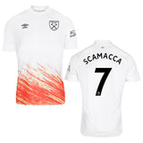 Gianluca Scamacca West Ham 7 Jersey - Kit Captain