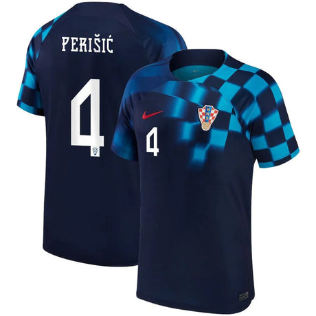 Ivan Perisic Croatia 4 FIFA World Cup Jersey - Kit Captain