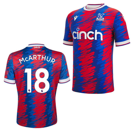 James McArthur Crystal Palace 18 Jersey - Kit Captain