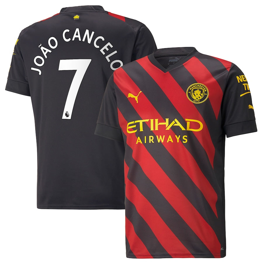 Joao Cancelo Manchester City 7 Jersey - Kit Captain