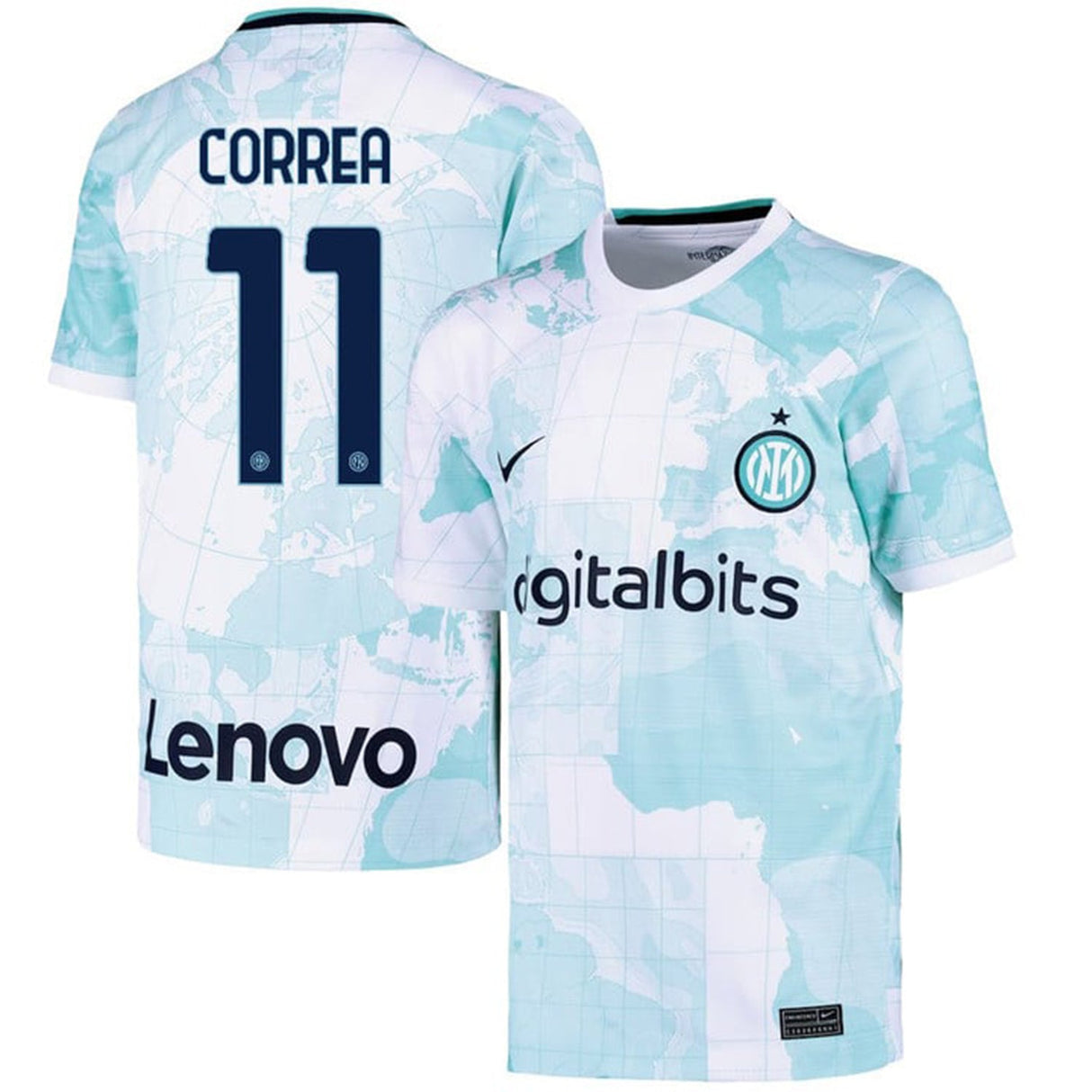 Joaquín Correa Inter Milan 11 Jersey - Kit Captain