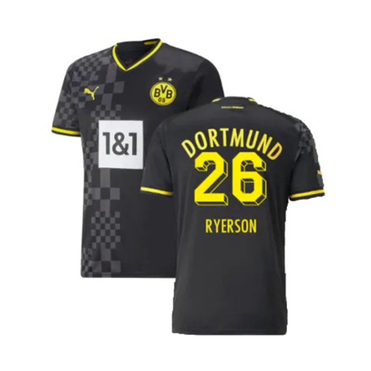 Julian Ryerson Borussia Dortmund 26 Jersey - Kit Captain