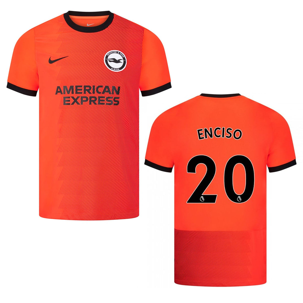 Julio Enciso Brighton 20 Jersey - Kit Captain