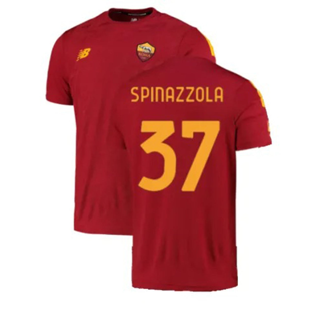 Leonardo Spinazzola Roma 37 Jersey - Kit Captain