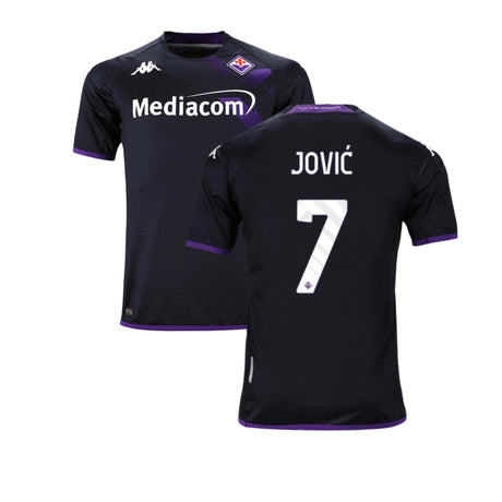 Luca Jovic ACF Fiorentina 7 Jersey - Kit Captain