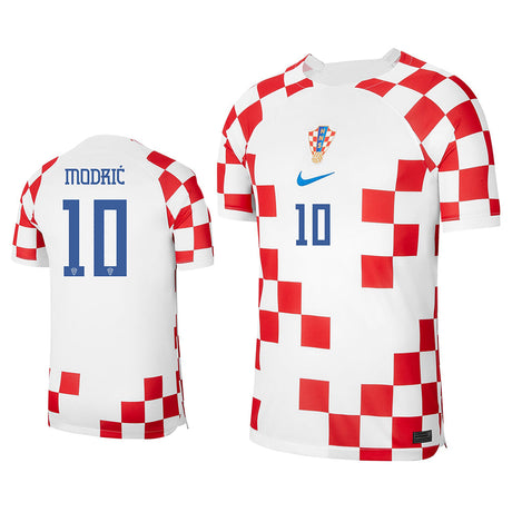 Luka Modrić Croatia 10 FIFA World Cup Jersey - Kit Captain