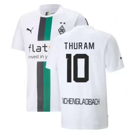 Marcus Thuram Borussia Mönchengladbach 10 Jersey - Kit Captain