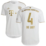 Matthijs De Ligt Bayern Munich 4 Jersey - Kit Captain