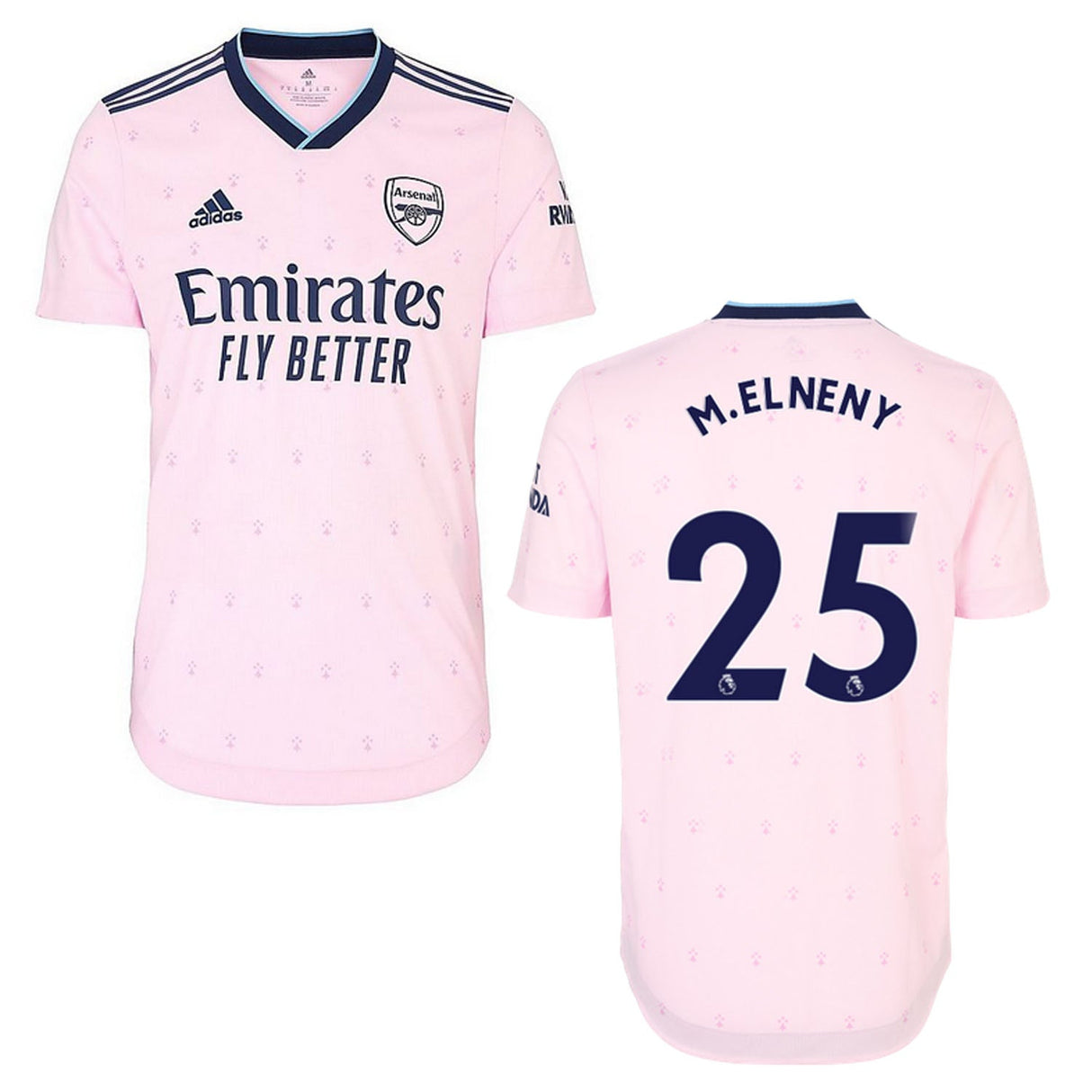 Mohamed Elneny Arsenal 25 Jersey - Kit Captain