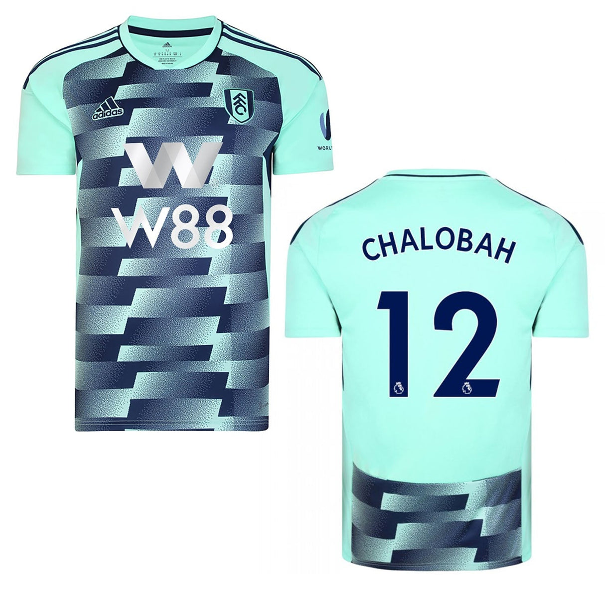 Nathaniel Chalobah Fulham 12 Jersey - Kit Captain