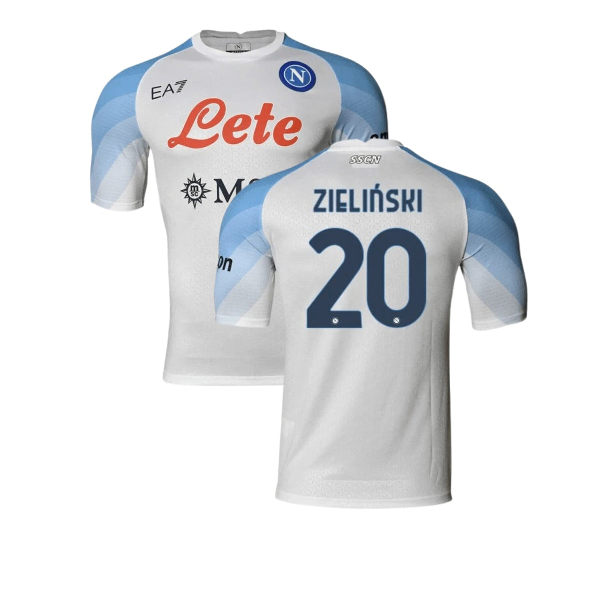 Piotr Zieliński Napoli 20 Jersey - Kit Captain