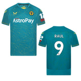 Raul Jimenez Wolves 9 Jersey - Kit Captain