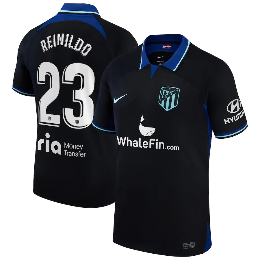 Reinildo Mandava Atletico Madrid 23 Jersey - Kit Captain