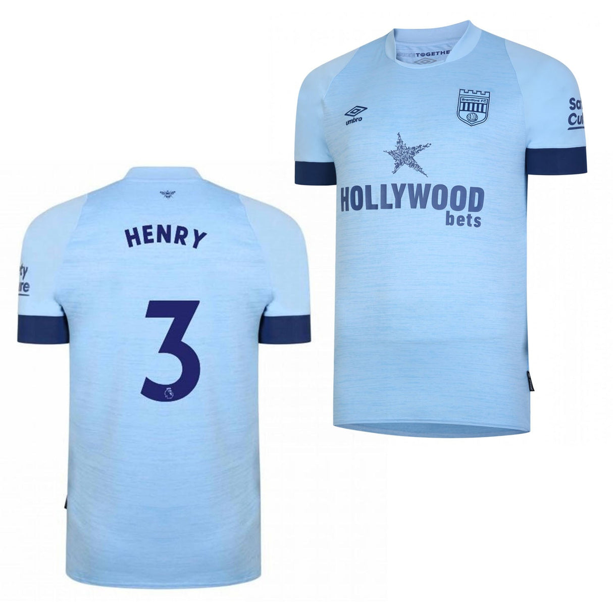 Rico Henry Brentford 3 Jersey - Kit Captain