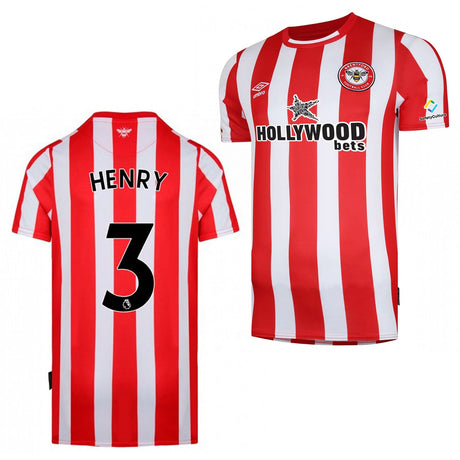 Rico Henry Brentford 3 Jersey - Kit Captain