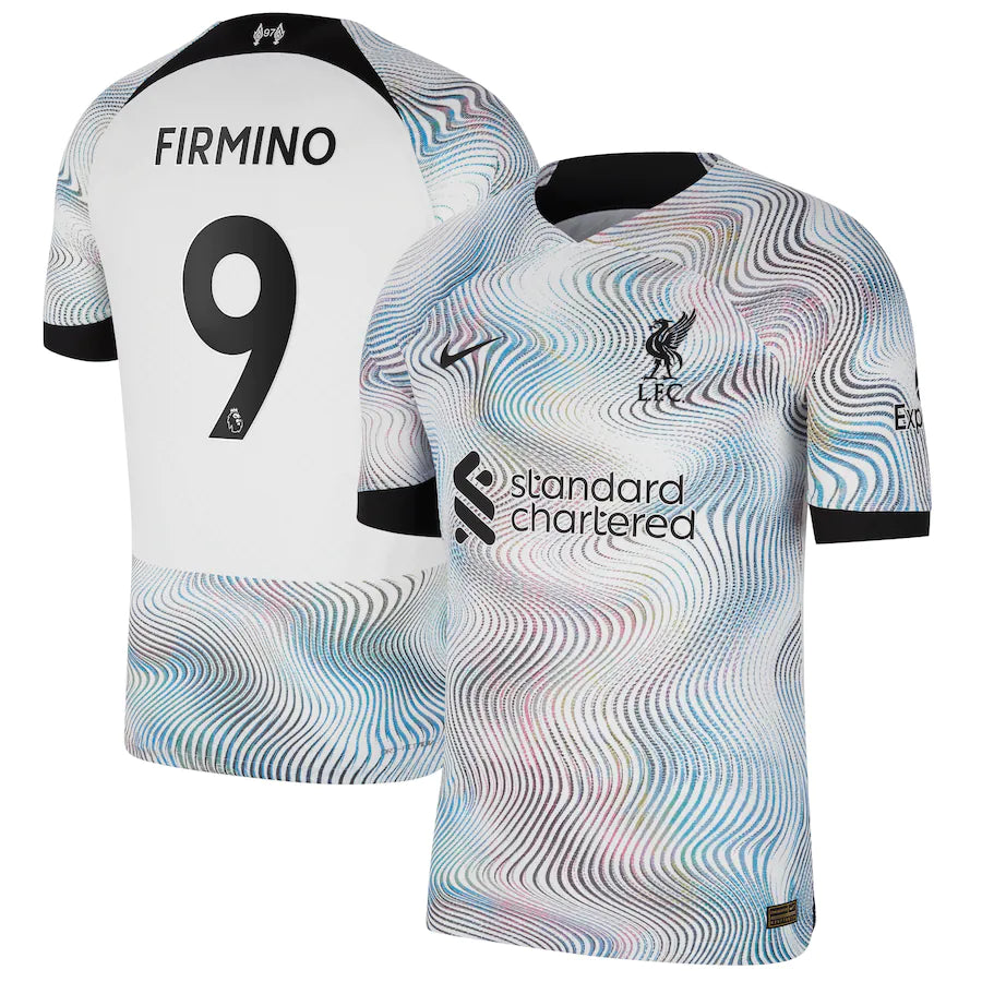 Roberto Firmino Liverpool 9 Jersey - Kit Captain