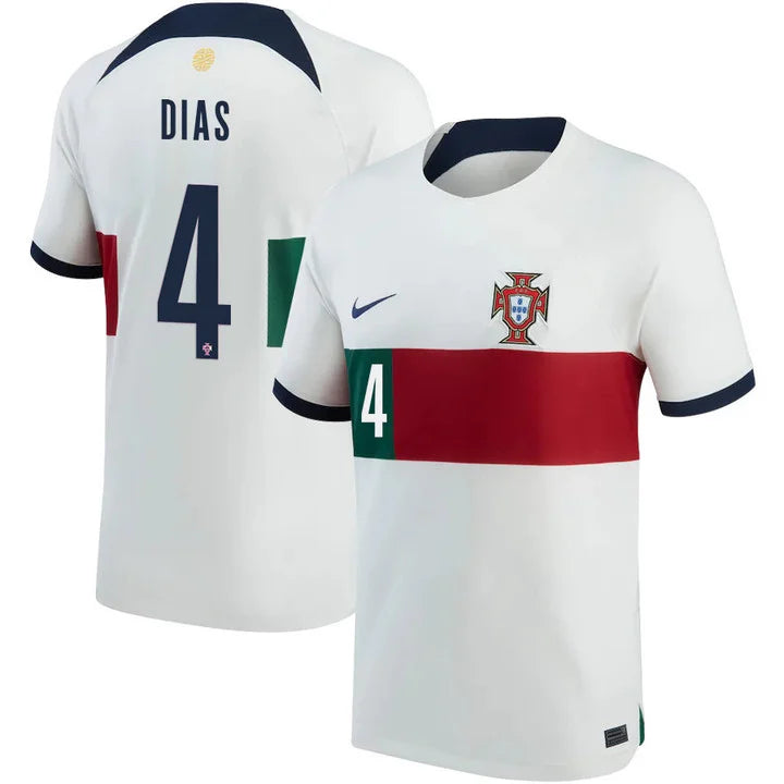 Ruben Dias Portugal 4 FIFA World Cup Jersey - Kit Captain