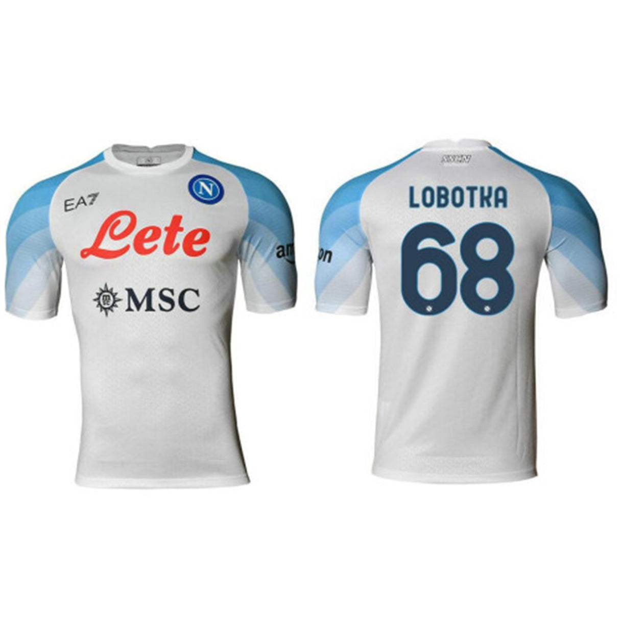 Stanislav Lobotka Napoli 68 Jersey - Kit Captain