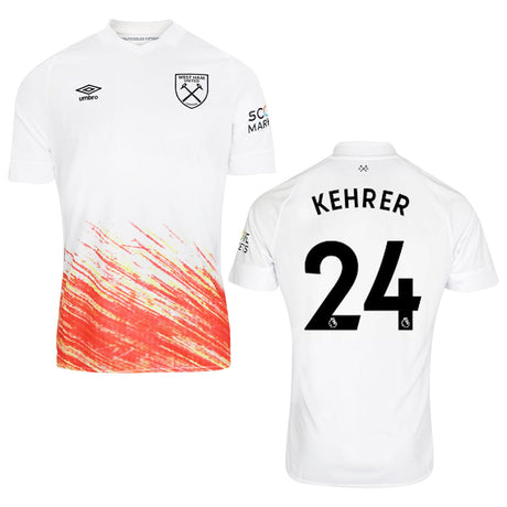 Thilo Kehrer West Ham 24 Jersey - Kit Captain