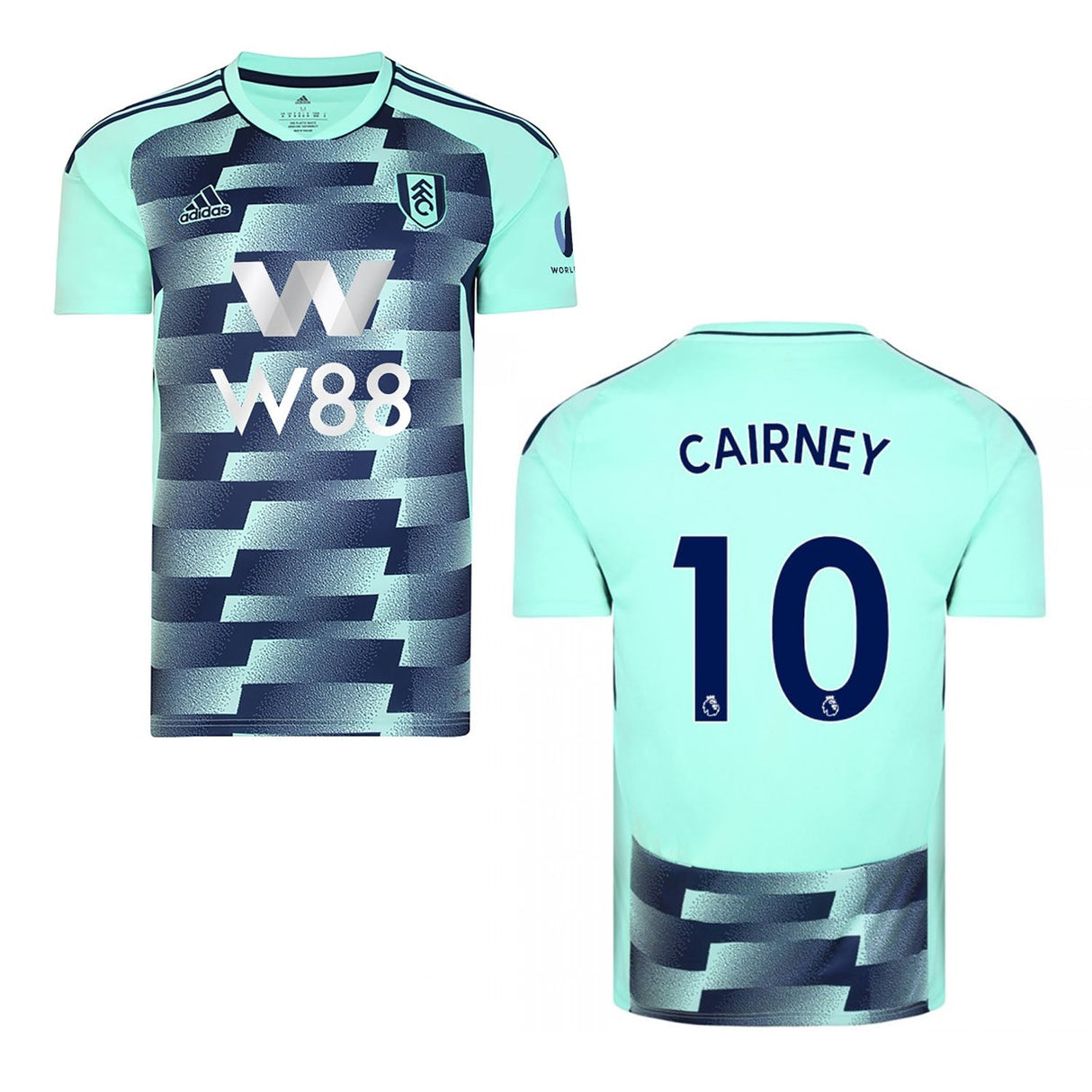 Tom Cairney Fulham 10 Jersey - Kit Captain