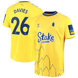 Tom Davies Everton 26 Jersey - Kit Captain