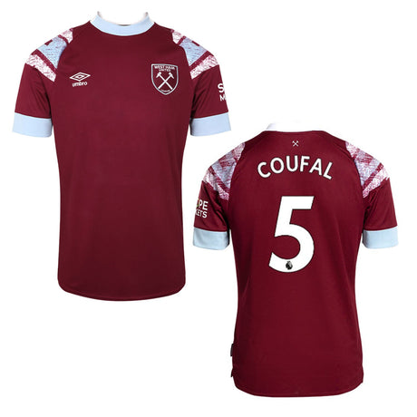 Vladimir Coufal West Ham 5 Jersey - Kit Captain