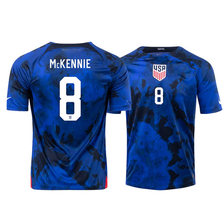 Weston Mckennie USA 8 FIFA World Cup Jersey - Kit Captain