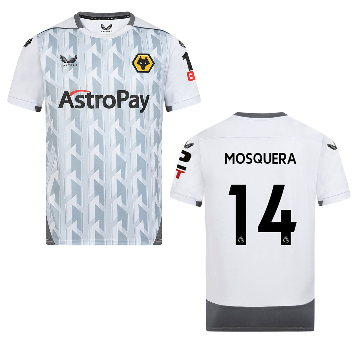 Yerson Mosquera Wolves 14 Jersey - Kit Captain