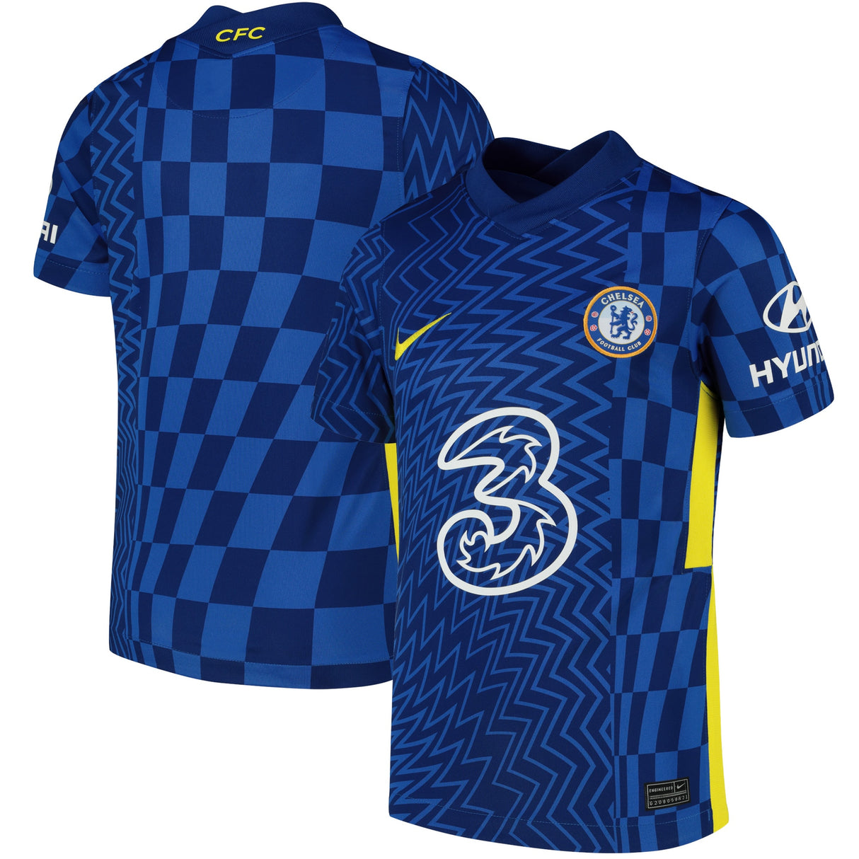 Chelsea Home Stadium Shirt 2021-22 - Kids - Kit Captain