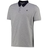 Chelsea Heritage Contrast Polo - Grey Marl - Mens - Kit Captain