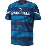 Olympique de Marseille Pre Match Jersey - Navy - Kit Captain