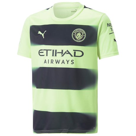 Manchester City Third Shirt 2022-23 - Kids - Kit Captain