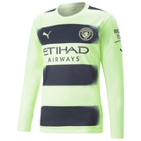 Manchester City Third Shirt 2022-23 - Long Sleeve - Kit Captain