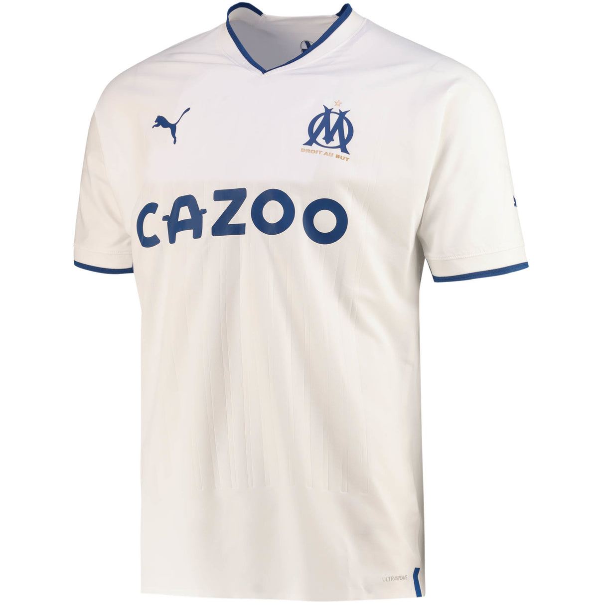 Olympique de Marseille Home Authentic Shirt 2022-23 - Kit Captain