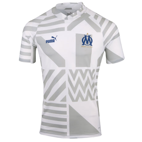 Olympique de Marseille Pre Match Jersey - White - Kit Captain